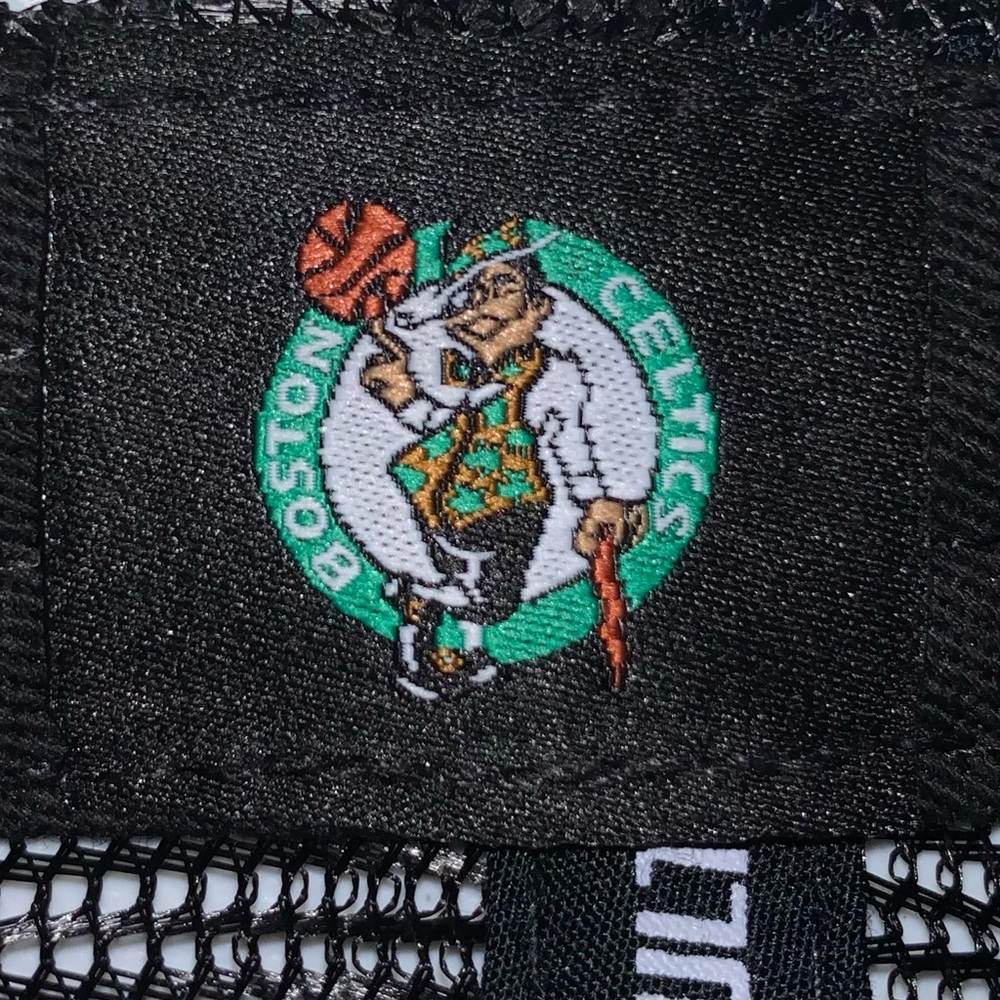 Ultra Game NBA Boston Celtics Trucker Baseball Hat/Cap-NWT - Picture 9 of 10